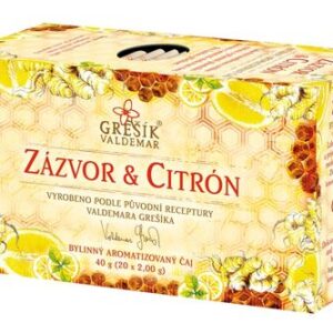 Zázvor & Citrón 20 n.s. přebal GREŠÍK