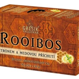 Rooibos Citrón + Med 20 n.s. přebal GREŠÍK