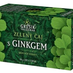 Zel. čaj s ginkgem 20 n.s. přebal GREŠÍK - Z