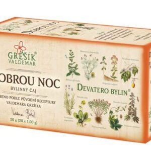 Dobrou noc 20 n.s. GREŠÍK Devatero bylin