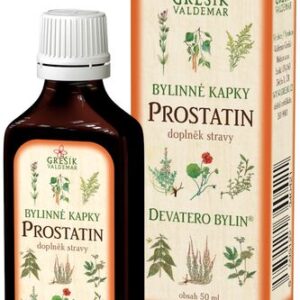 Prostatin kapky 50 ml GREŠÍK-Z-35% líh, Devatero bylin kapky