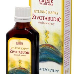 Životabudič kapky 50 ml GREŠÍK-Z-35% líh, Devatero bylin kapky