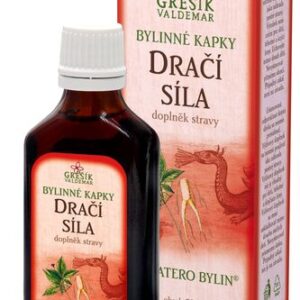 Dračí síla kapky 50 ml GREŠÍK-Z-40% líh, Devatero bylin kapky