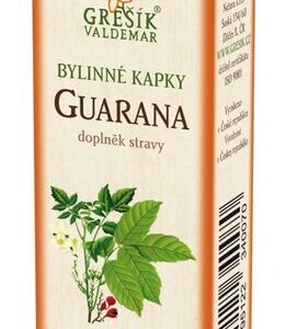Guarana kapky 50 ml GREŠÍK-Z-40% líh, Bylinné kapky