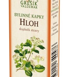 Hloh kapky 50 ml GREŠÍK-Z-35% líh, Bylinné kapky