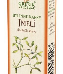 Jmelí kapky 50 ml GREŠÍK-Z-35% líh, Bylinné kapky