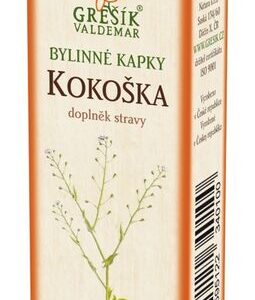 Kokoška kapky 50 ml GREŠÍK-Z-40% líh, Bylinné kapky