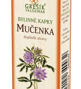 Mučenka kapky 50 ml GREŠÍK-Z-40% líh, Bylinné kapky