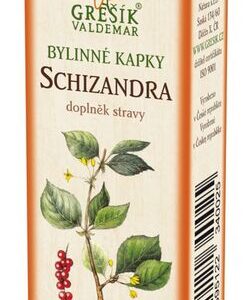 Schizandra kapky 50 ml GREŠÍK-Z-40% líh, Bylinné kapky