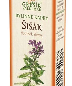 Šišák kapky 50 ml GREŠÍK-Z-40% líh, Bylinné kapky