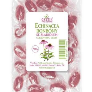Echinacea bonbóny se sladidlem 100 g GREŠÍK