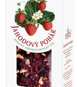 Jahodový pohár 100 g krab. GREŠÍK Ovocný čaj