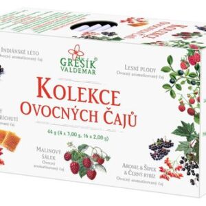Kolekce Ovocných čajů 5x4 n.s. přebal GREŠÍK